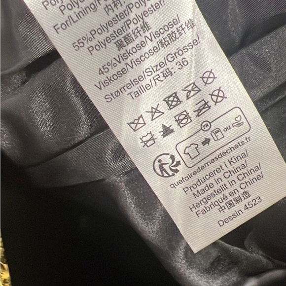 BAUM UND PFERDGARTEN Snake Print Mini Skirt - Picture 7 of 9